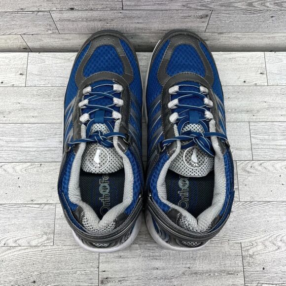 Orthofeet Biofit Sprint 674 Diabetic Orthopedic Shoes Blue Gray Men Size 8 2E - Picture 6 of 6